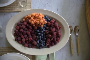 And everyone loves the fresh berries - it's so nice knowing these delicious fruits come right from my own berry bushes.