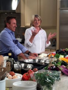 I love answering all the questions we get during our Facebook LIVE shows. One viewer asked how long the ratatouille could last. Chef Daniel and I both said it was best eaten right away, especially when using Daniel Boulud's recipe.