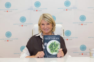 "Martha Stewart's Vegetables" - pick up your copy today, and make some wonderful new dishes for your family - you will love them!! (Photo by Wire Image)