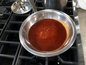 We made some caramel earlier, but watch Facebook LIVE to see how I make this delicious sweet sauce.