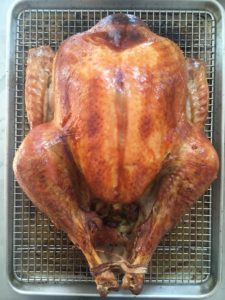 My recipe is so tasty and easy to follow, and we include the highest quality 12 to­ 14 pound free­-range
additive-free turkey from Goffle Road Free Range Poultry Farms. http://www.gofflepoultry.com