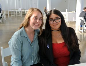 Thanks to associate human resources generalist, Liz Nissen and Kelsey Mantilla, our human resources intern, for setting-up this year's fair.