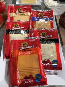 For these sandwiches, I am using Borden® Cheese, which is brought to you by a cooperative of more than 8,000 family-owned dairy farms across the United States.
