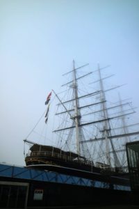 The Cutty Sark is a British clipper ship. Built in 1869 for the Jock Willis Shipping Line, Cutty Sark was one of the last tea clippers to be made and one of the fastest.