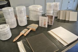 Back at my farm, I received a collection of Domingue Architectural Finishes samples for an upcoming project. What have been some of your favorite home design undertakings? Share them with me in the comments section below.