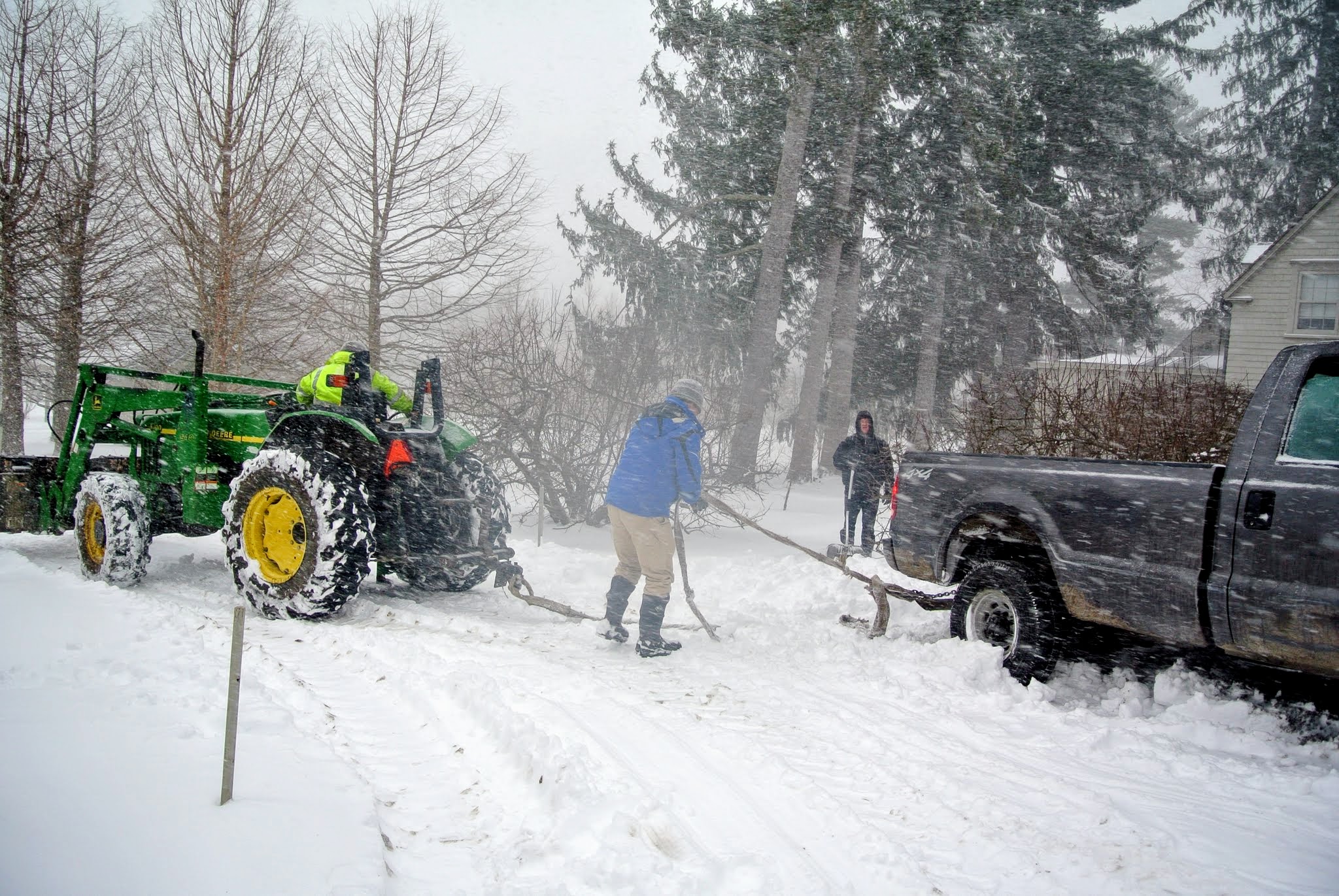 Plowing My Carriage Roads During A Snow Storm The Martha Stewart Blog