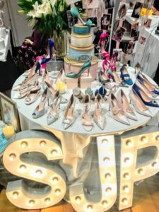 Sarah Jessica Parker shared samples of her shoe line - ultra aisle-worthy heels that feature classic shapes, unexpected shades and elegant details. http://www.sjp-collection.com
