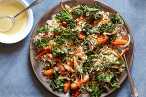 And if you like kale, you will love this Roasted Carrot and Crispy Kale Grain Salad.