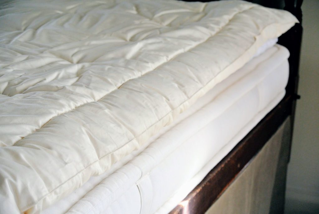 My New Organic Wooly Pillow Top from Lifekind The Martha Stewart Blog