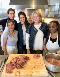 Here I am joined by members of our test kitchen team: Josefa Palacios, Lauren Tyrell, Kavita Thirupuvanam, and Geri Porter.