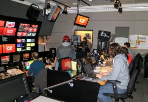 Here's a behind-the-scenes look at the show's control room. The production control room is the technical hub for the show, where the director can monitor and manage everything that is happening in the studio.