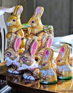 But I have lots of delectable American-made milk chocolate bunnies from See's Candies, a company that has been making quality chocolates and candies since 1921. There's still time to get your last minute Easter sweets. http://www.sees.com/