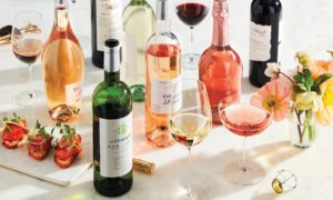 These wines include: 2015 Les Chartrons Bordeaux Blanc from Bordeaux, France, 2016 Villa Ruby Rosé from Méditerranée IGP, France, Abazzia Moscato Rose from Italy, 2015 Poco a Poco Tempranilllo from Spain, 2015 Volupteux Malbec from Cahors, France, 2016 Les Muraires Coup de Rosé from Côtes du Provence, France, and Arbos Vino Bianco from Italy.