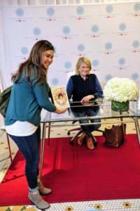 It’s important to keep the line moving, but when I can, I also try to stop for snapshots with visitors. (Photo by Richard Allsopp for Macy’s Inc.)