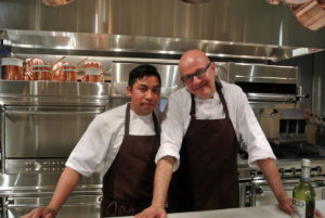 It was a most delicious dinner - thank you Chef Pierre and Chef Aron.