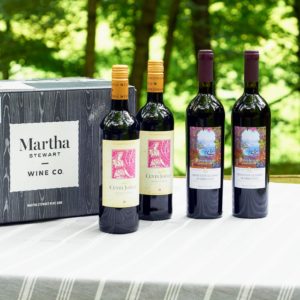 Our summer giveaway includes a voucher worth 265-dollars to spend at the Martha Stewart Wine Co. My wines can be sent to your summer vacation destination! Just go to the web site to arrange – it’s so easy. Shown here are 2016 Cuvèe Joëlle Malbec et Merlot and Cala De Poeti. (Photo courtesy of My Subscription Addiction) http://marthastewartwine.com/products/2016-cuvee-joelle-malbec-et-merlot http://marthastewartwine.com/products/cala-de-poeti-montepulciano-dabruzzo