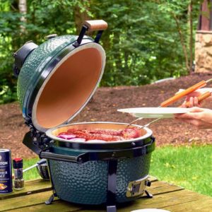 Foods cook so well in the Big Green Egg. It's great for cooking weeknight dinners and weekend feasts. (Photo courtesy of My Subscription Addiction)