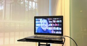Alice Waters, owner of Chez Panisse Restaurant and founder of the Edible Schoolyard Project was also a judge. Unfortunately, she was unable to make the trip, so she joined via Skype.