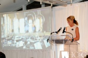 HC&G Publisher, Pamela Eldridge, welcomed all the guests and thanked everyone for attending. (Photo by Richard Lewin for HC&G)