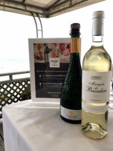 Martha Stewart Wine Co. was one of the event sponsors. We served two wines including a 2015 Marquis de Bacalan Sauvignon Blanc - a sophisticated white with fruity and herbal flavors, and L'Arche Perlee Cremant de Bordeaux, Brut - a delicious sparkling white-gold wine from Bordeaux's Sauternes subregion. https://marthastewartwine.com