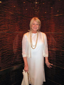 Here I am in the elevator headed up to the 65th floor of Rockefeller Center.