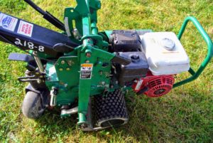 There are different types of sod cutters, but they all essentially cut grass at the roots so entire sections of sod can be removed to expose the bare ground underneath it.