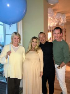 And a sweet photo of myself, Kevin, Daisy, Eugene, and the baby bump. We're all so happy for you, Daisy and Eugene!! We can't wait to meet your son!