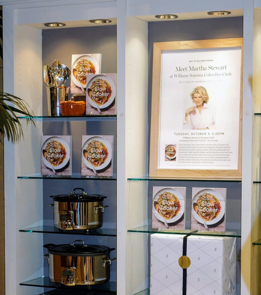 A Book Signing at Williams Sonoma Columbus Circle - The Martha Stewart Blog