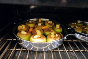 I also baked some delicious apples with cinnamon, nutmeg, brown sugar, raisins, and citrus.