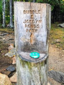 Trails are very well-marked throughout Acadia National Park.