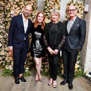 I had a lot of fun at the "Legends" Dinner honoring actress, Julianne Moore. Julianne has been on both my television and radio shows. Here I am with Chris Mitchell, Julianne, and John Hardy CEO, Robert Hanson. (Photo by Neil Rasmus for BFA)