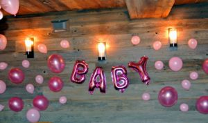 We even included pink "b-a-b-y" balloons - these were a big hit!