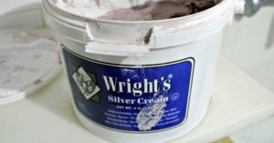 Wright's Silver Cream is a gentle abrasive that really does work and bring back the gorgeous luster of your silver.