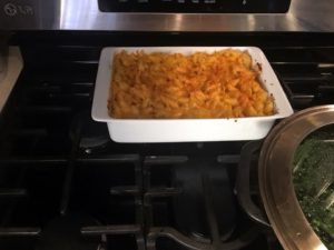 Plus, Erin's “Aunt Mag’s mac and cheese”.