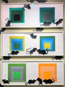 I think the mice look great on the wall.