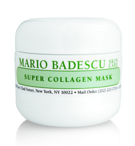 This super collagen mask is one of my favorites. I love to apply a collagen mask early in the morning and then wash it off an hour later in the shower.