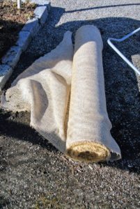 When we can, we reuse burlap from seasons past; however, it is also available in giant rolls of 40-inches or 60-inches wide.