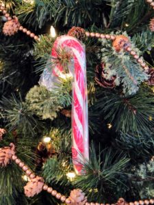 And Hammond's candy canes