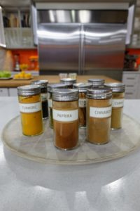 I also showed an important tip for labeling spices, so you don't end up with outdated ingredients.