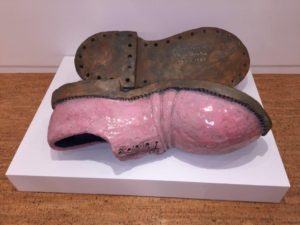 Everyone also loved these giant pink shoes by artist, Philip Guston.