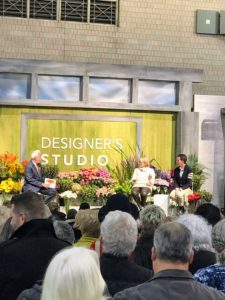 Kevin Sharkey and I participated in a discussion about my newest book, "Martha's Flowers: A Practical Guide to Growing, Gathering and Enjoying". We talked about our love of flowers and what inspired many of the beautiful photos we featured in the publication. (Photo by Albert Lee for PHS)