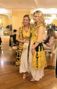 In keeping with Albanian tradition, other new brides can choose to wear their own Shelvare vest and costume to special events.