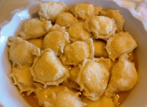 And of course, my favorite Polish dish - pierogies. I used the classic recipe I learned from my mother, "Big Martha". Get the recipe and see the video on my web site. https://www.marthastewart.com/339781/potato-pierogi