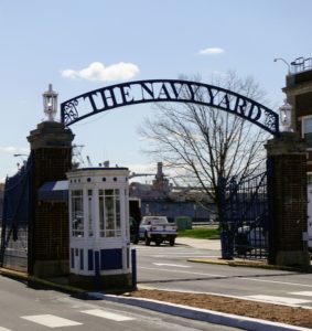 The next day, we returned to the venue, which was The Navy Yard, formerly known as the Philadelphia Naval Shipyard. It was an important naval shipyard of the United States for almost two centuries and is now a large industrial park that includes a commercial shipyard.