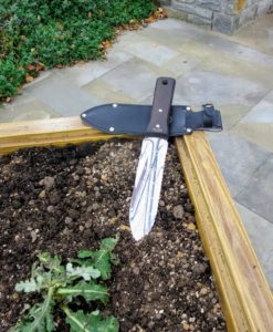 Tomorrow, I will also have one of my favorite gardening tools - my precision crafted stainless steel Hori Hori. Each is actually five tools in one – a digger, a serrated edge for cutting, a knife, a ruler and a weeder. Everyone at my farm loves the Hori Hori.