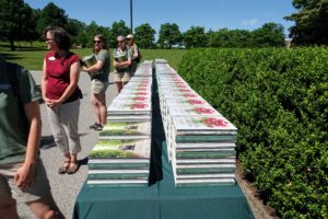 More than 1500 copies of "Martha’s Flowers" were ordered for the event. Any remaining books will be sold in the Garden's store.