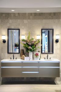 The Kohler Experience Center showcases more than 20 different bath and kitchen settings complete with fixtures and decorating elements created for designers and consumers. (Photo by Sean Sime)