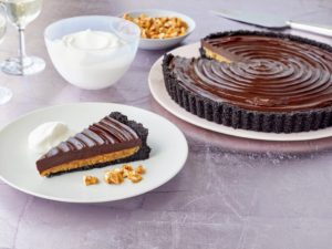 In another upcoming show, I'll show you how to make delectable and impressive chocolate desserts including this chocolate peanut butter tart.