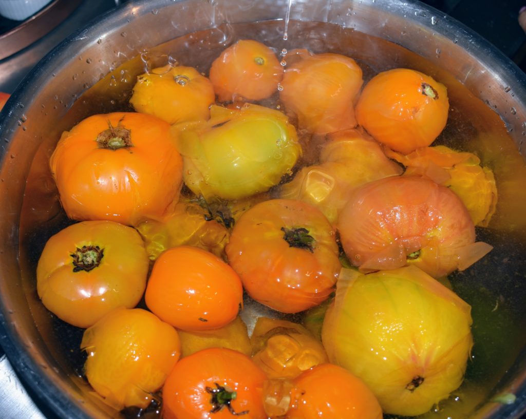 Peeling And Seeding Tomatoes For Sauce The Martha Stewart Blog