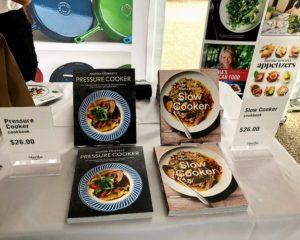 On another side of the Pavilion we set-up a table where guests could purchase copies of my latest books, “Martha Stewart’s Pressure Cooker" and "Martha Stewart's Slow Cooker” – it’s never too early to start thinking of your holiday gift giving list. The season will be here in no time.